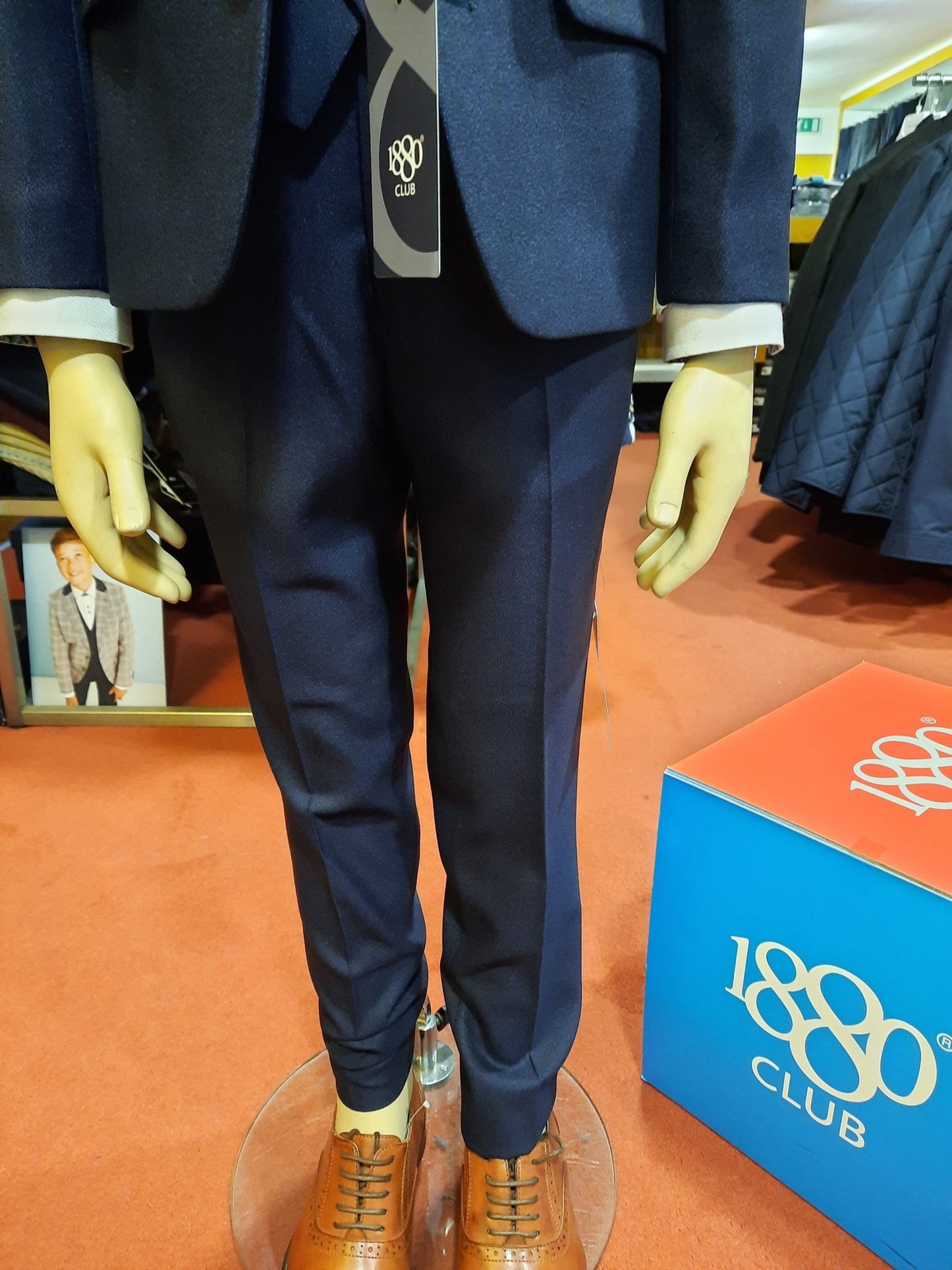 1880 Club Boys Junior Suit Trousers - Greg 75120 - Matt O'Brien Fashions