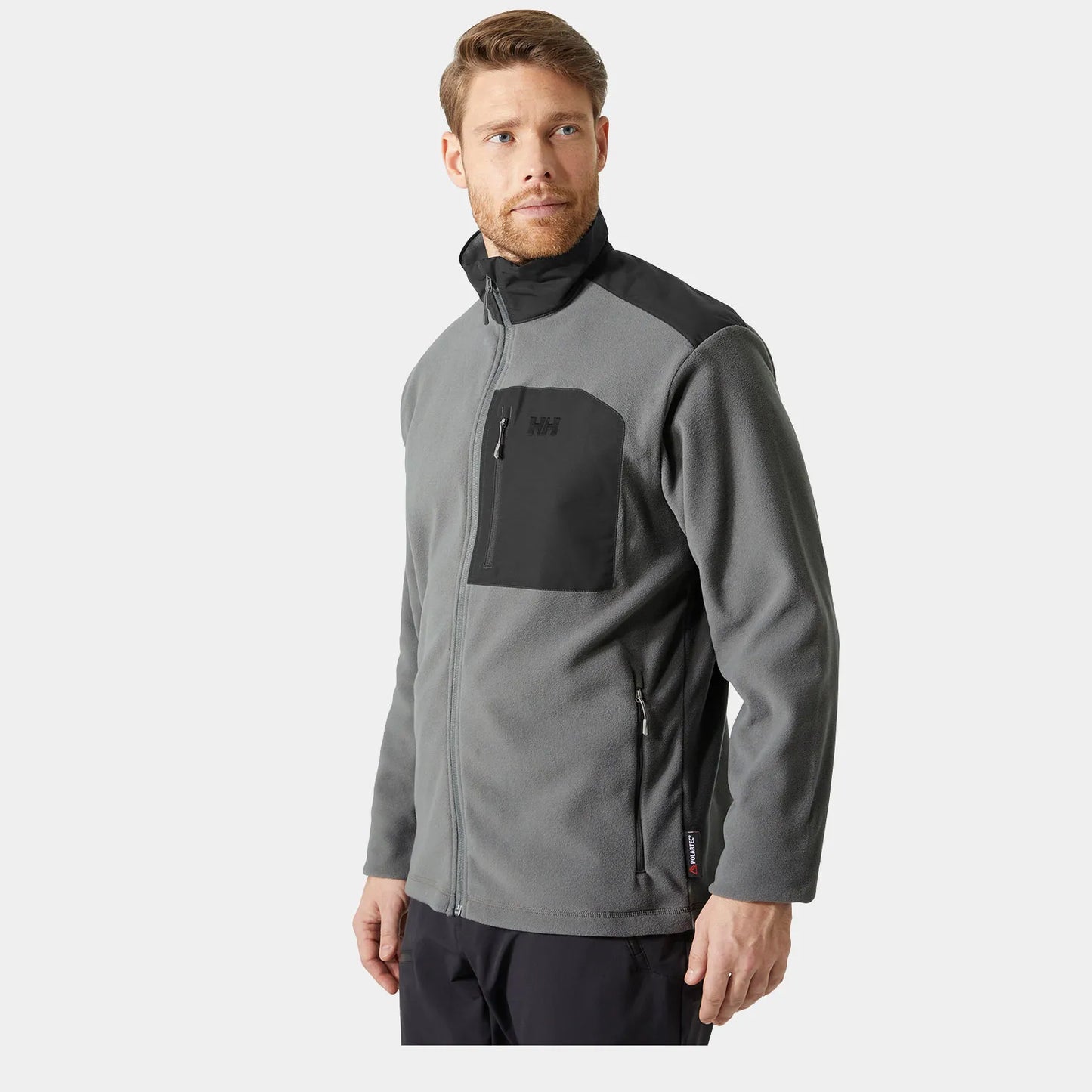 Helly Hansen Daybreaker Block Fleece Jacket Concrete