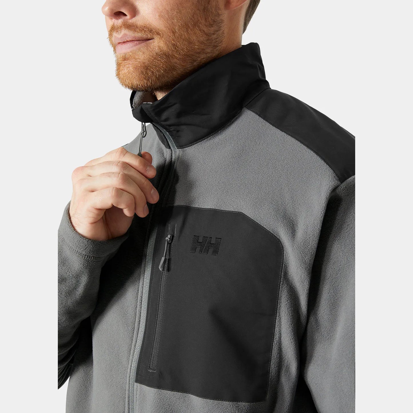 Helly Hansen Daybreaker Block Fleece Jacket Concrete