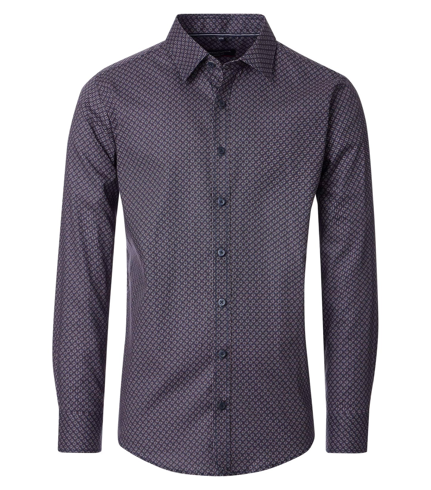 Patterned shirt on a white background