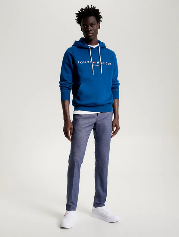 Tommy Hilfiger Tommy Logo Hoody Deep Indigo