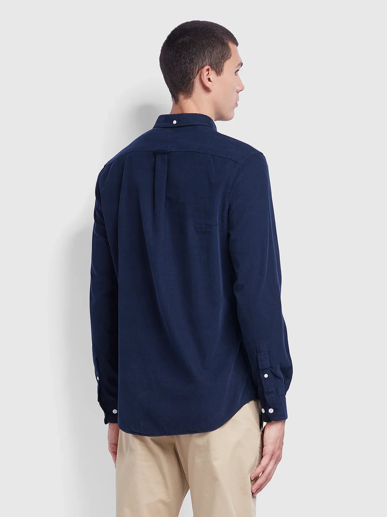 Farah Fontella Cord Shirt True Navy