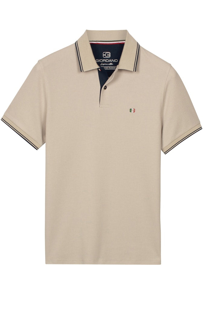 Giordano Nico Tipped Polo