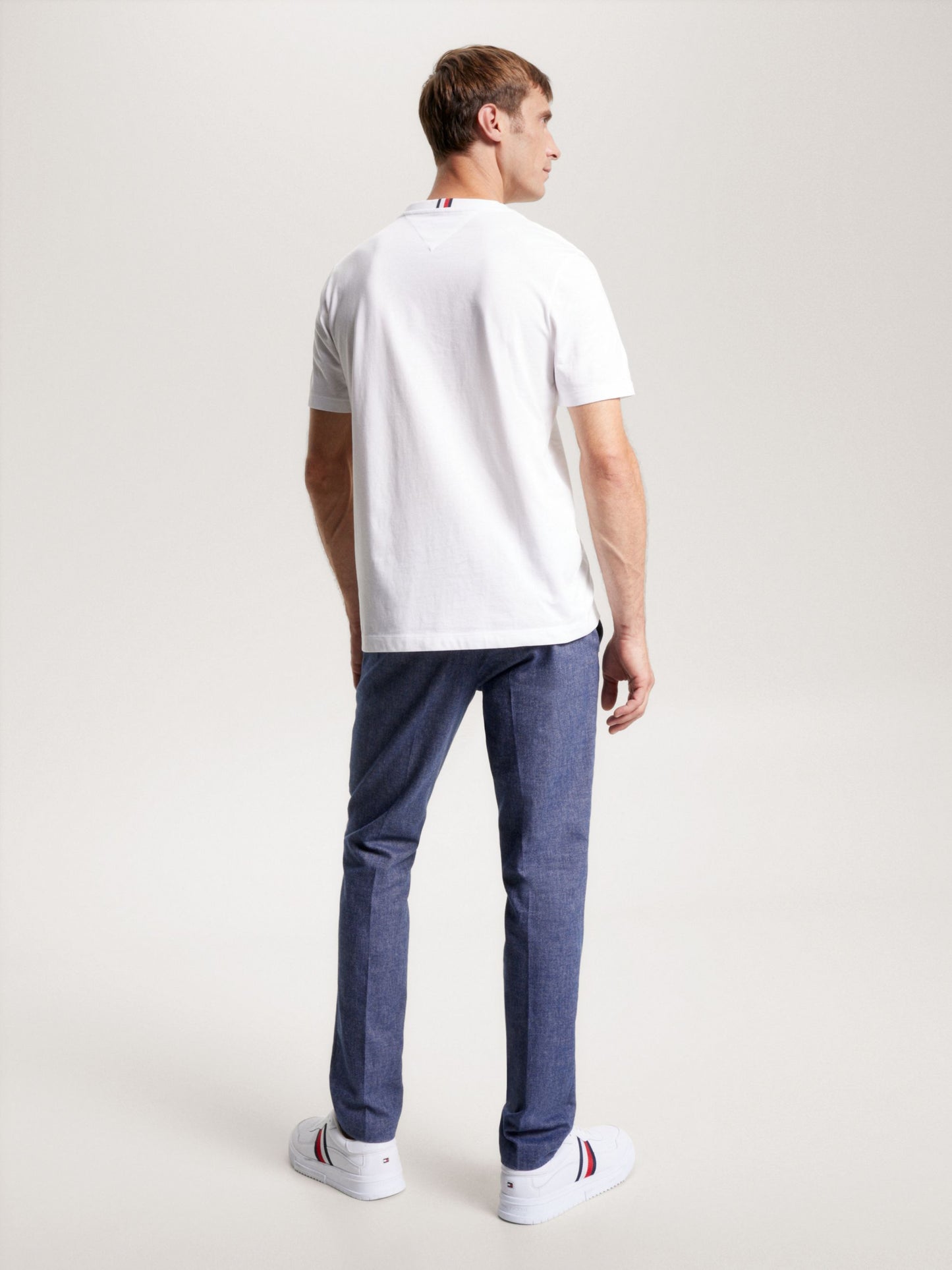 Tommy Hilfiger 1985 Logo Print T-Shirt White