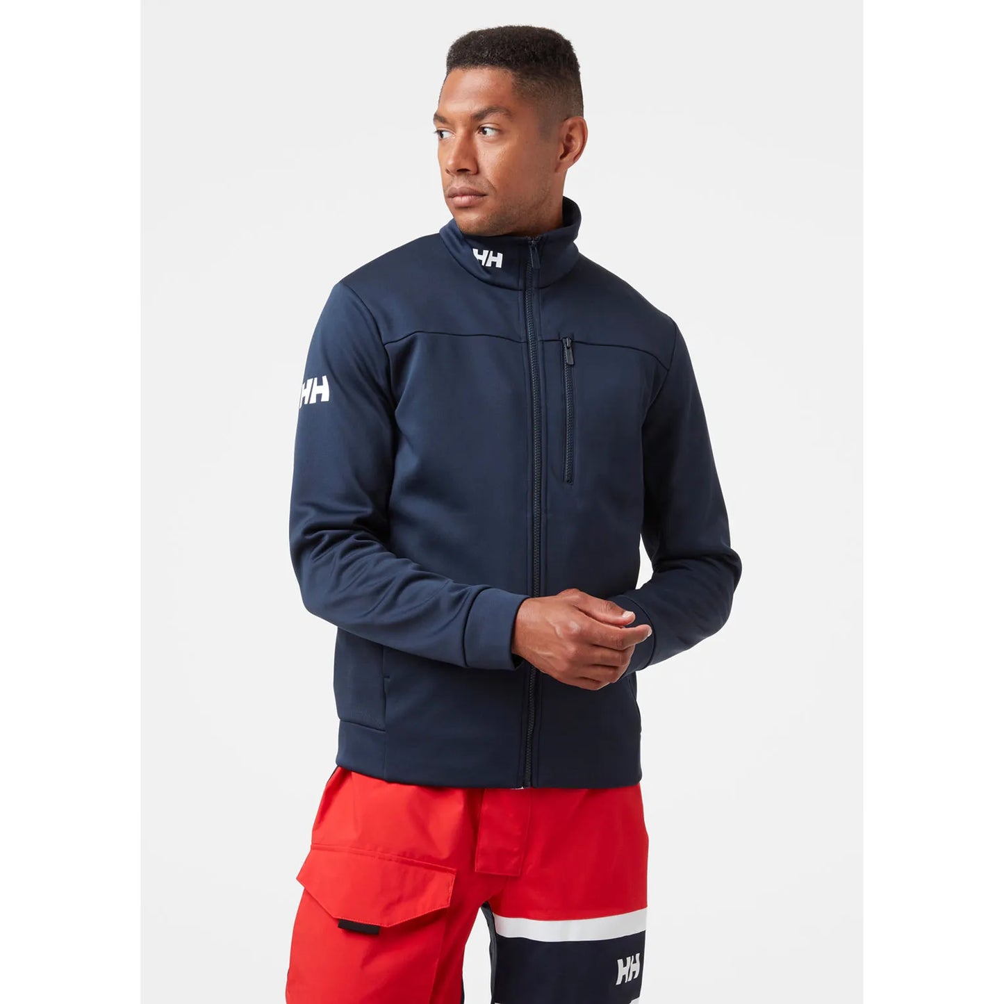 Helly Hansen Crew Fleece Jacket Navy