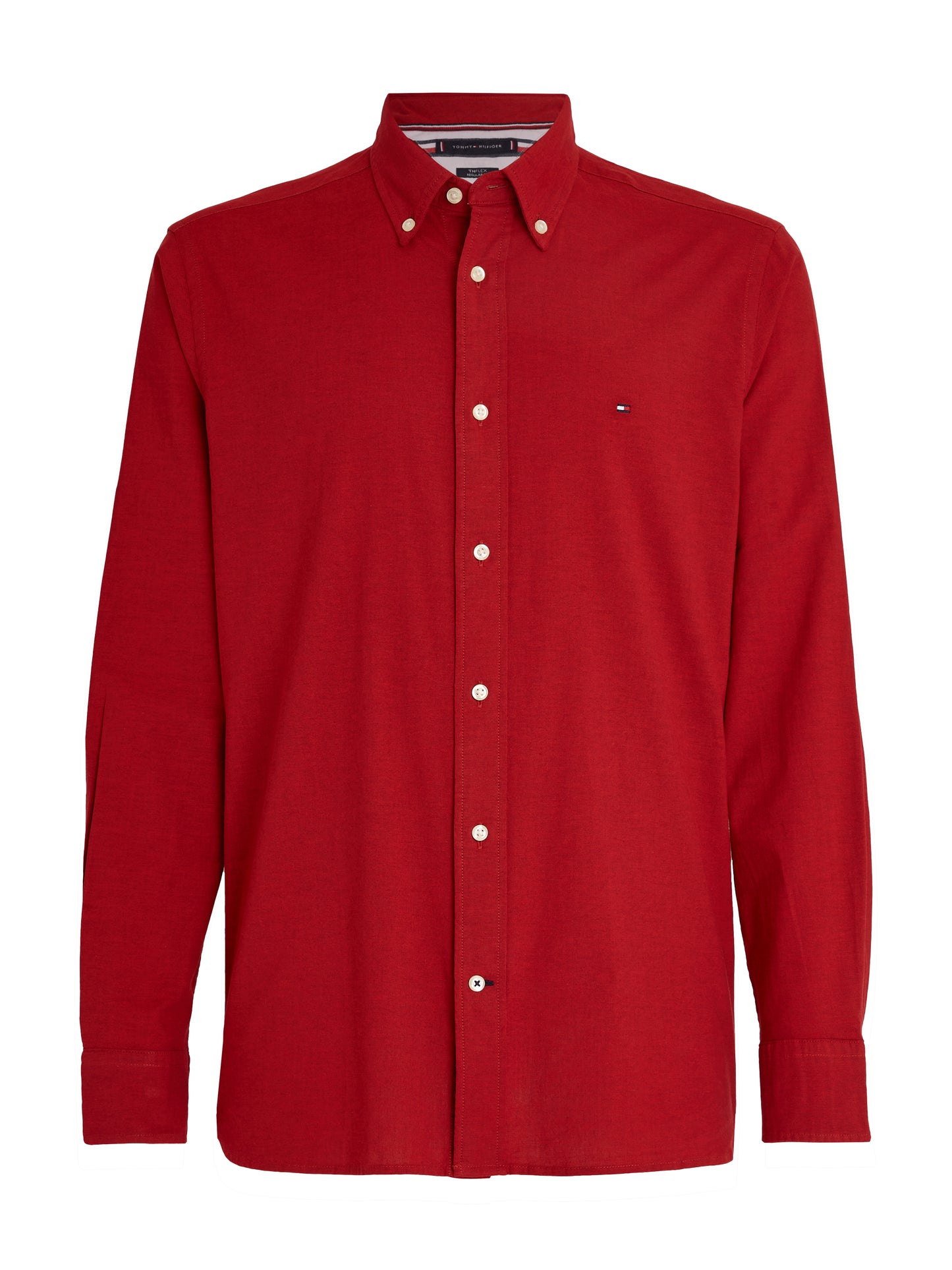 Tommy Hilfiger 1985 Flex Oxford RF Shirt Rouge