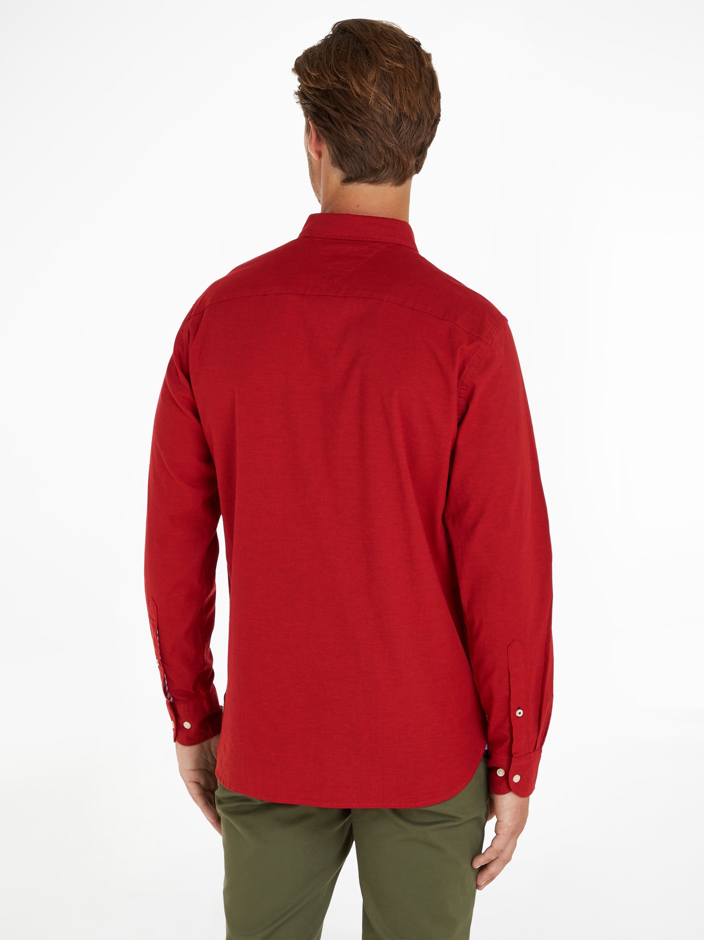 Tommy Hilfiger 1985 Flex Oxford RF Shirt Rouge