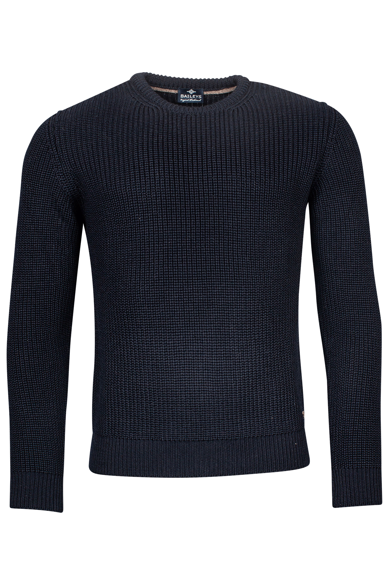 Baileys Chunky Crew Neck Jumper - Matt O'Brien Fashions