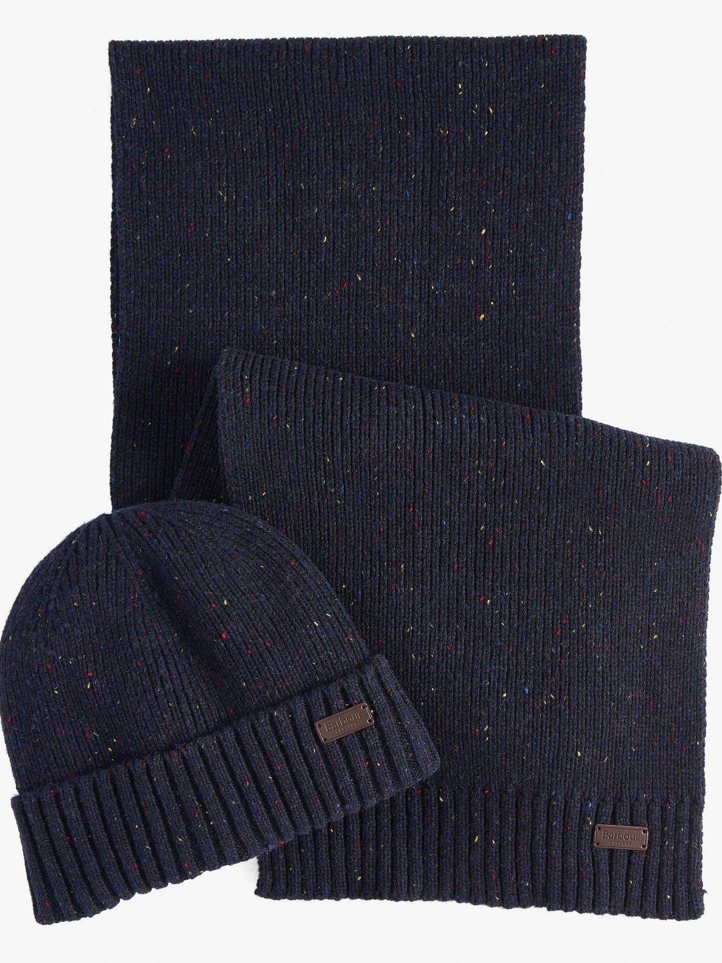 Barbour Carlton Fleck Beanie & Scarf Set - Matt O'Brien Fashions