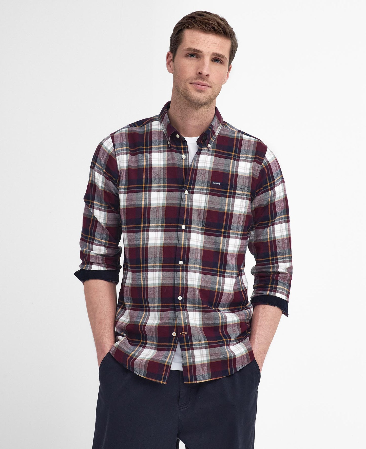Barbour Crossfell Tailored Check Shirt - Matt O'Brien Fashions