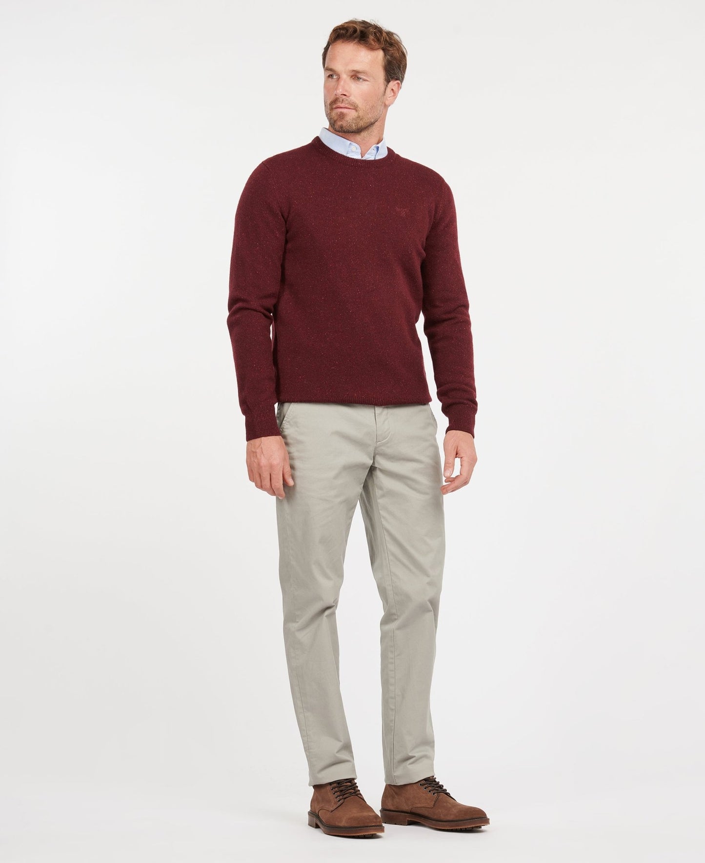 Barbour Essential Tisbury Crew Sweater - Matt O'Brien Fashions
