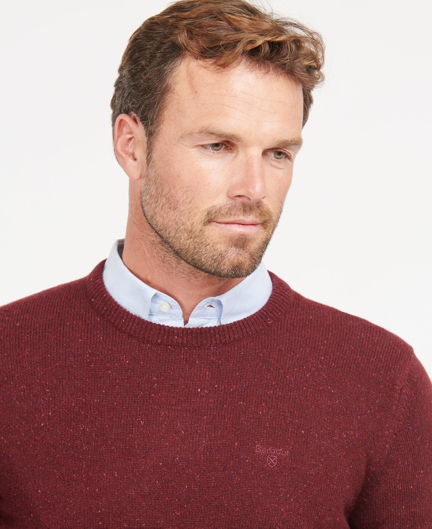 Barbour Essential Tisbury Crew Sweater - Matt O'Brien Fashions