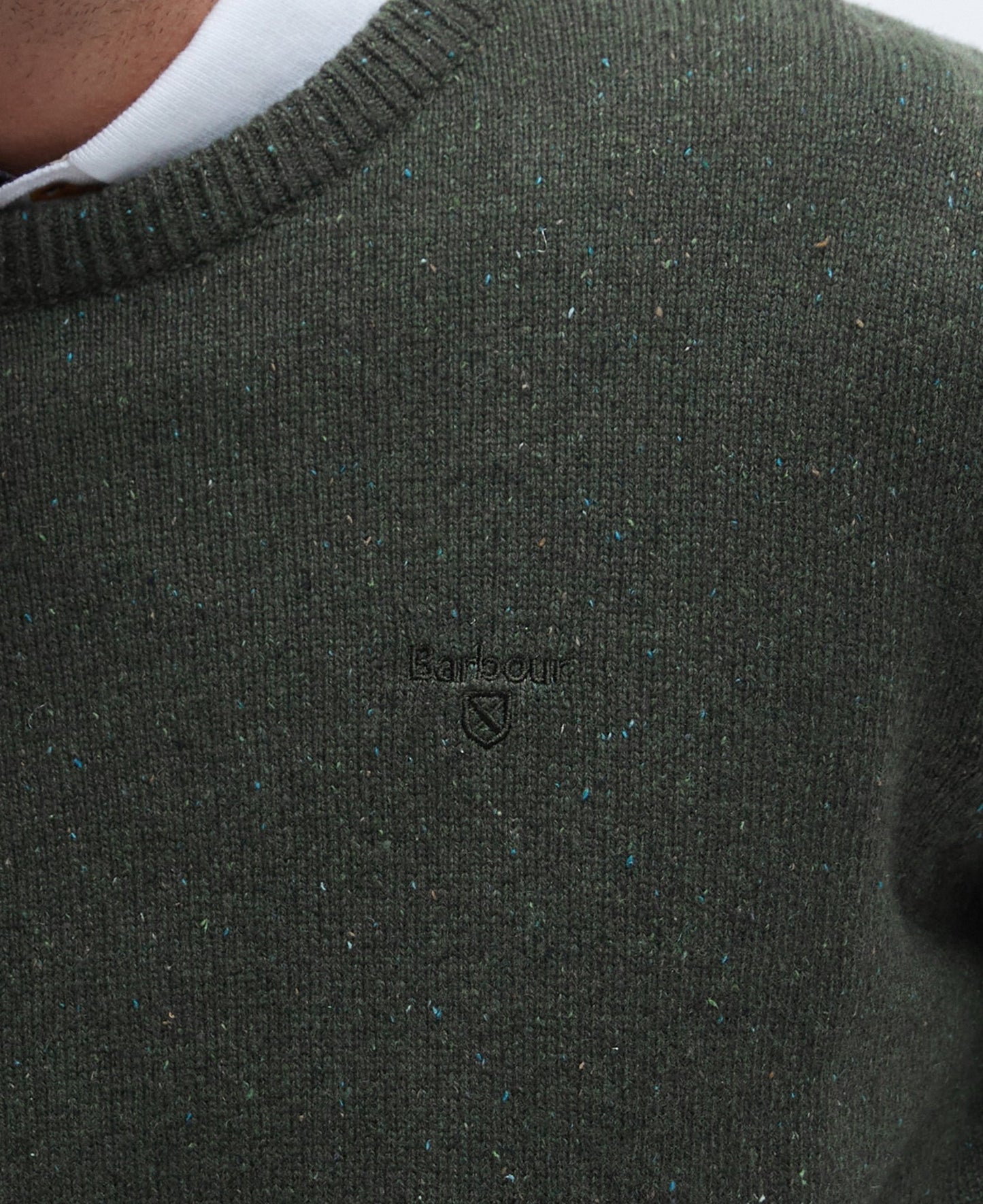 Barbour Essential Tisbury Crew Sweater - Matt O'Brien Fashions