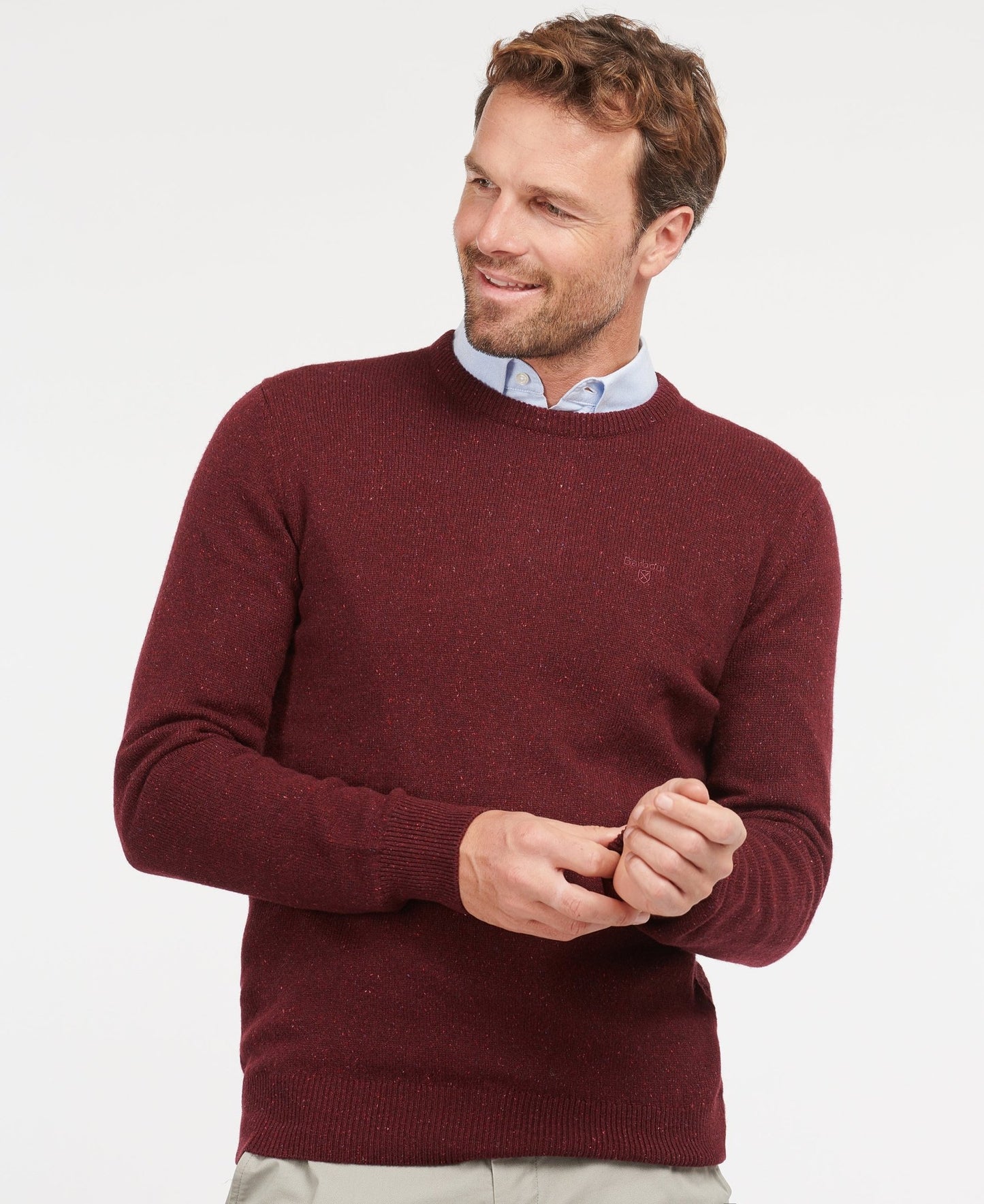 Barbour Essential Tisbury Crew Sweater - Matt O'Brien Fashions