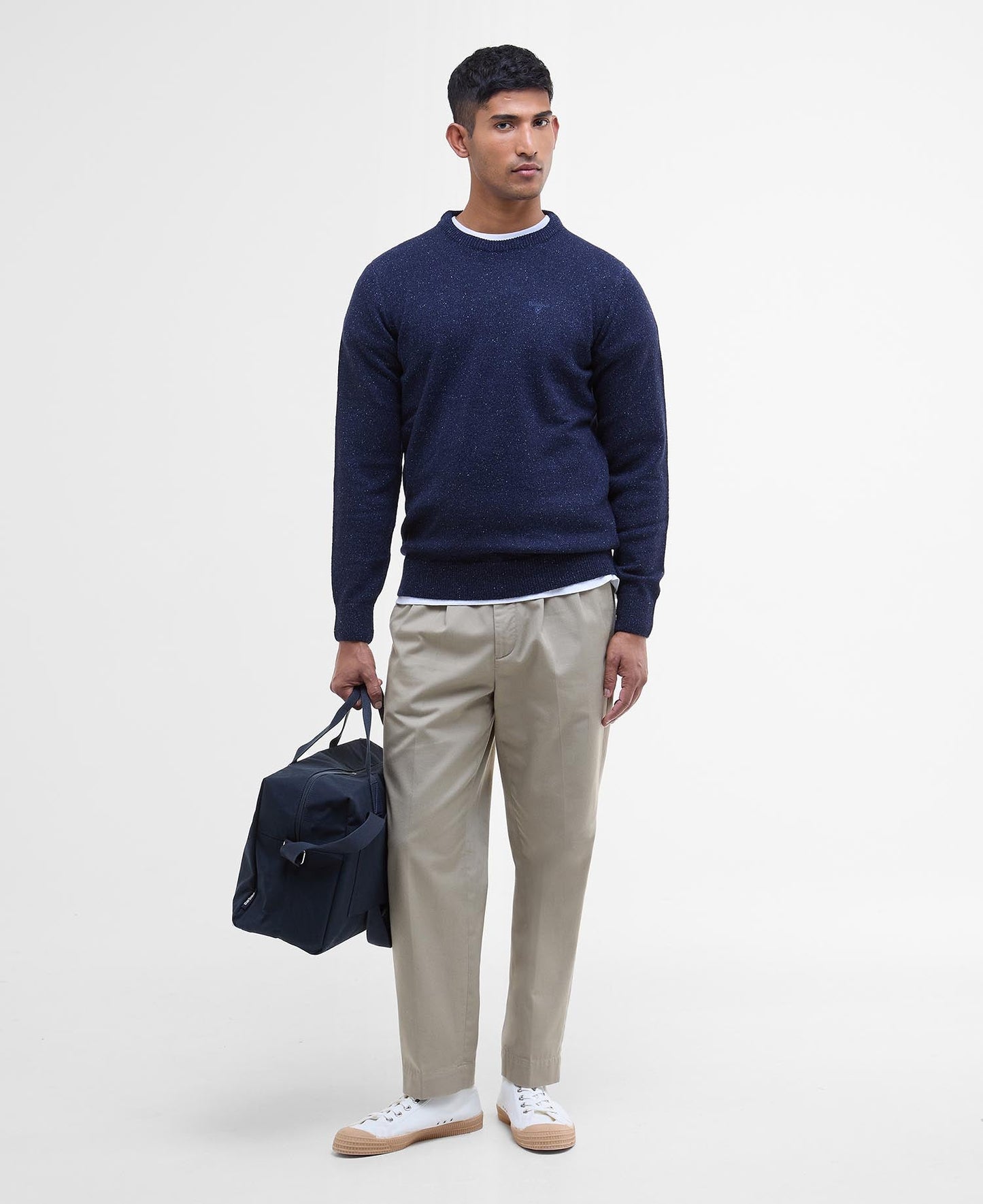 Barbour Essential Tisbury Crew Sweater - Matt O'Brien Fashions