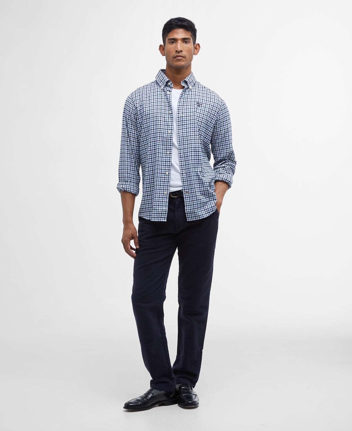 Barbour Finkle Tailored Gingham Shirt - Matt O'Brien Fashions