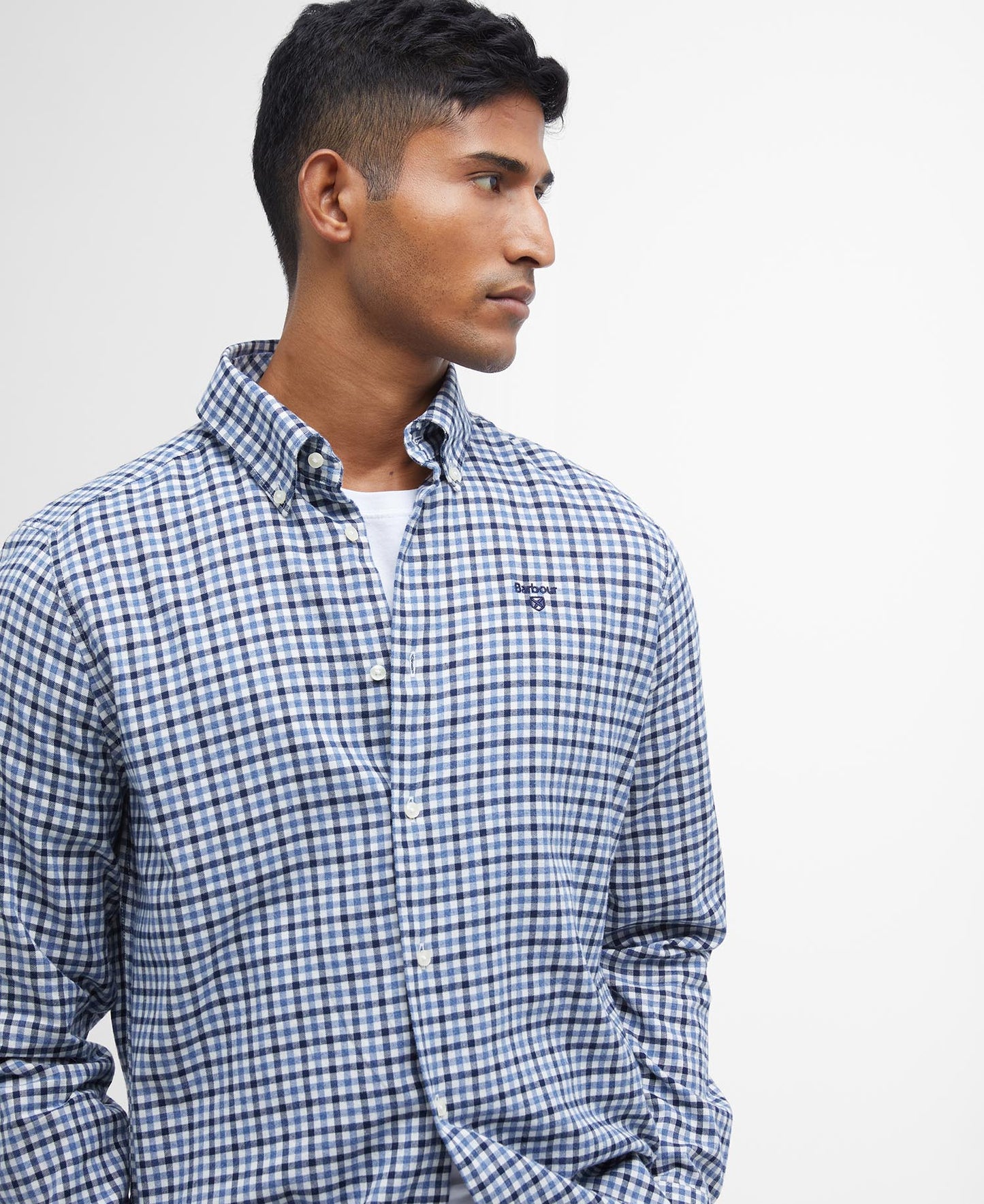 Barbour Finkle Tailored Gingham Shirt - Matt O'Brien Fashions