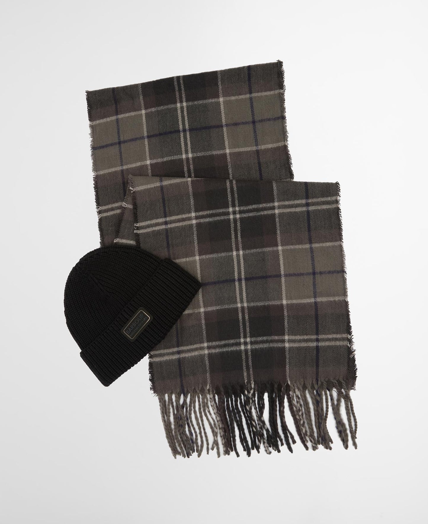 Barbour International Sweeper Beanie & Scarf Set - Matt O'Brien Fashions