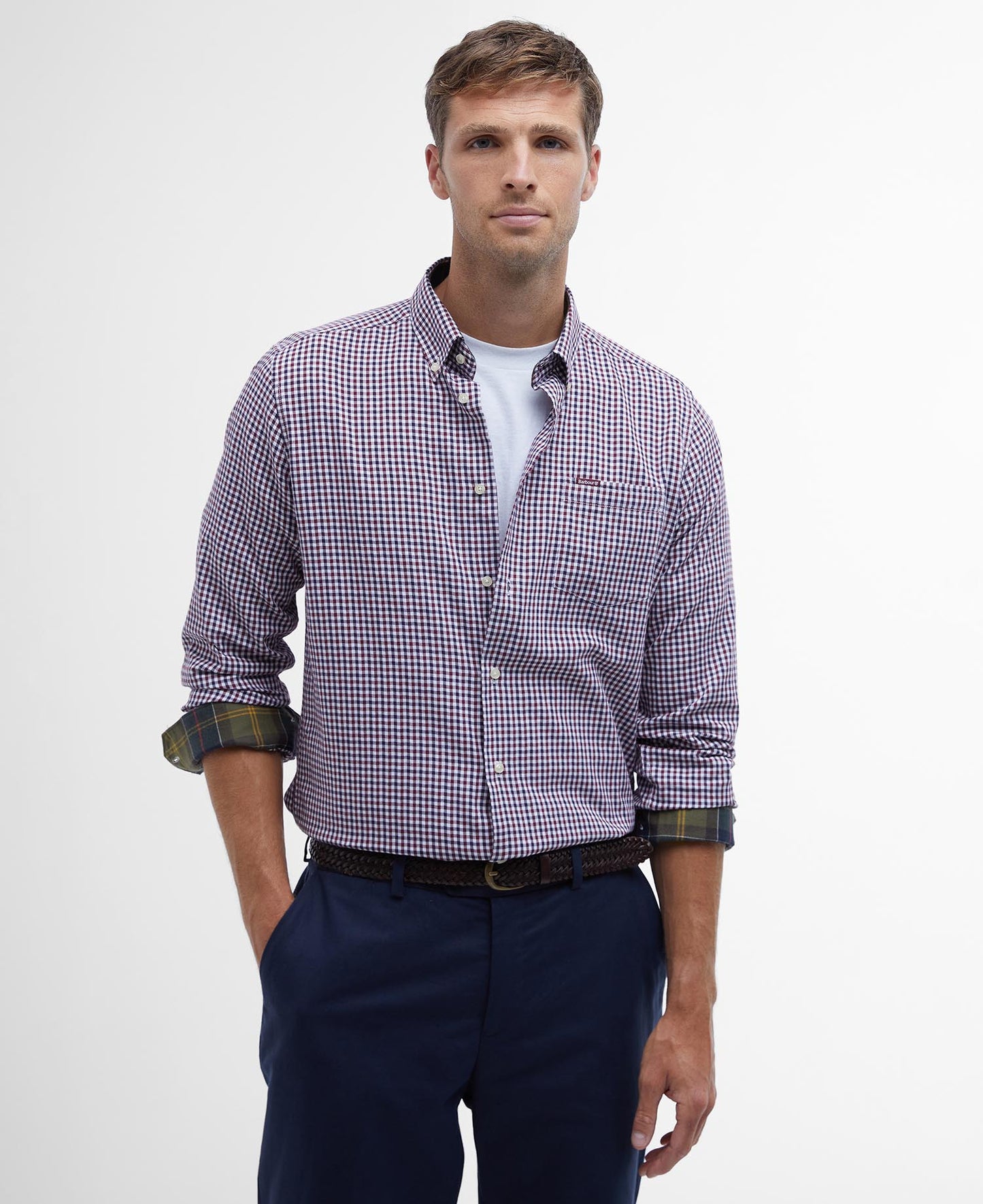 Barbour Padshaw Tailored Gingham Shirt - Matt O'Brien Fashions