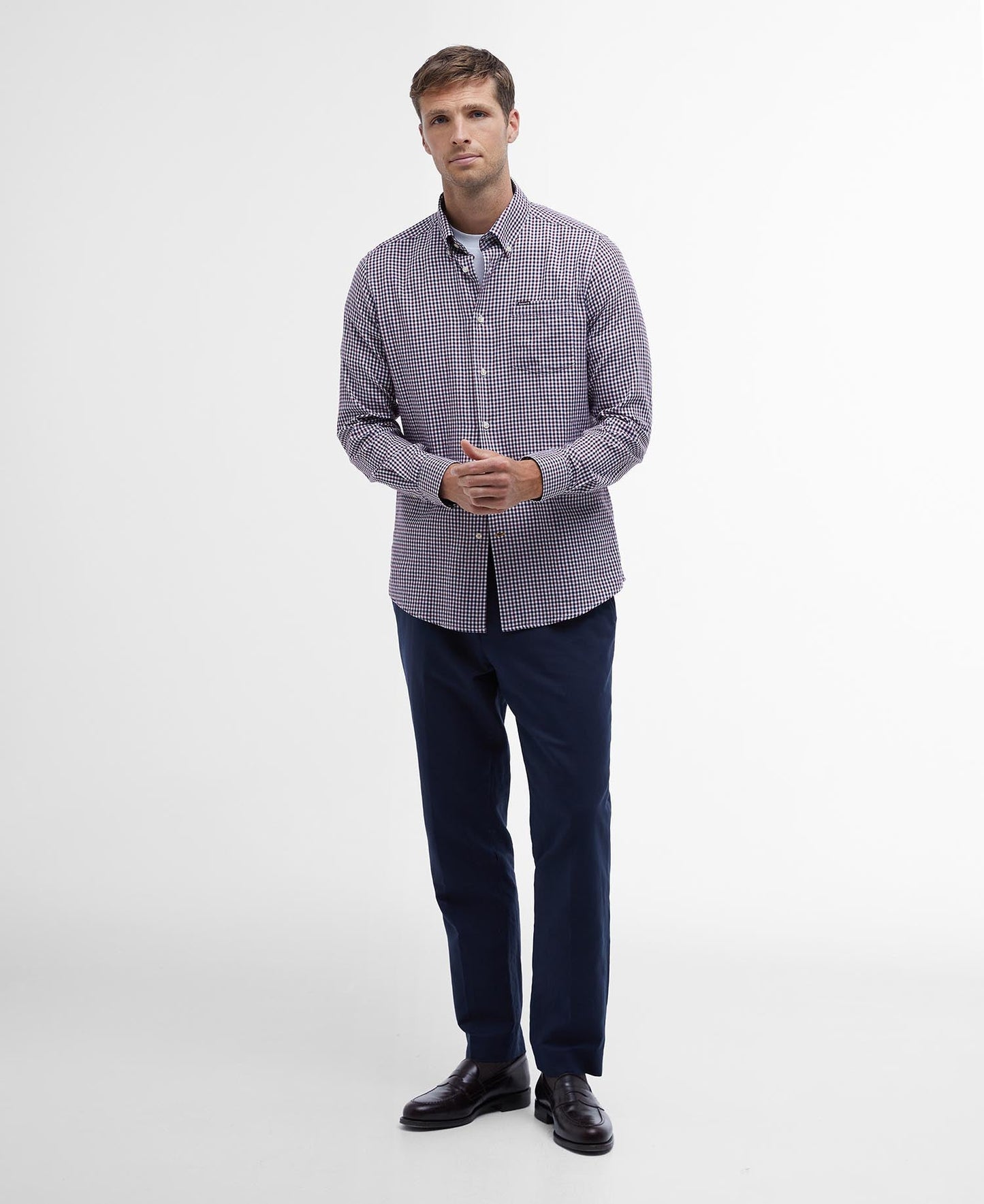Barbour Padshaw Tailored Gingham Shirt - Matt O'Brien Fashions