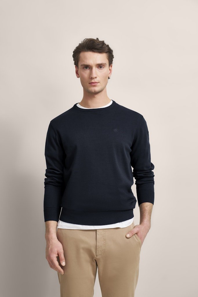 Bugatti Crew Neck Jumper - Matt O'Brien Fashions