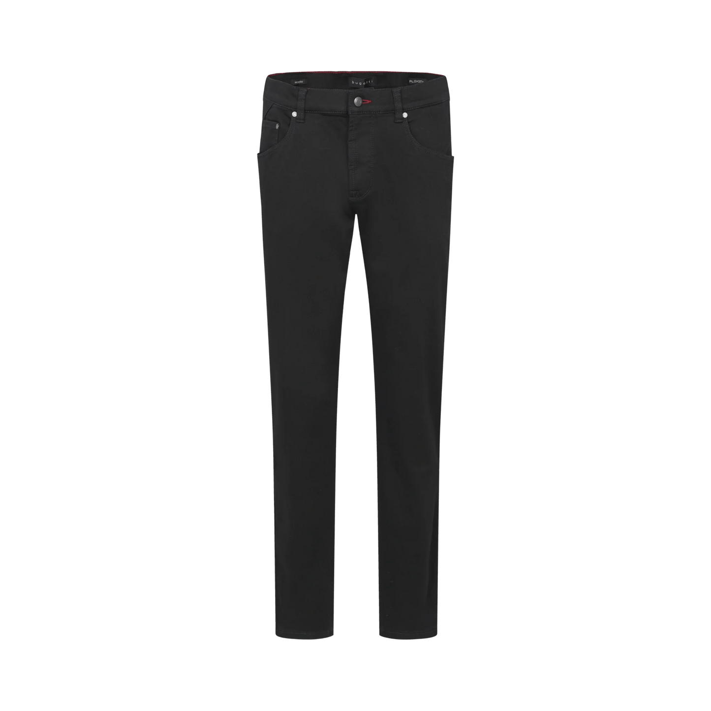 Bugatti Flexcity Stretch Black Jeans - Matt O'Brien Fashions