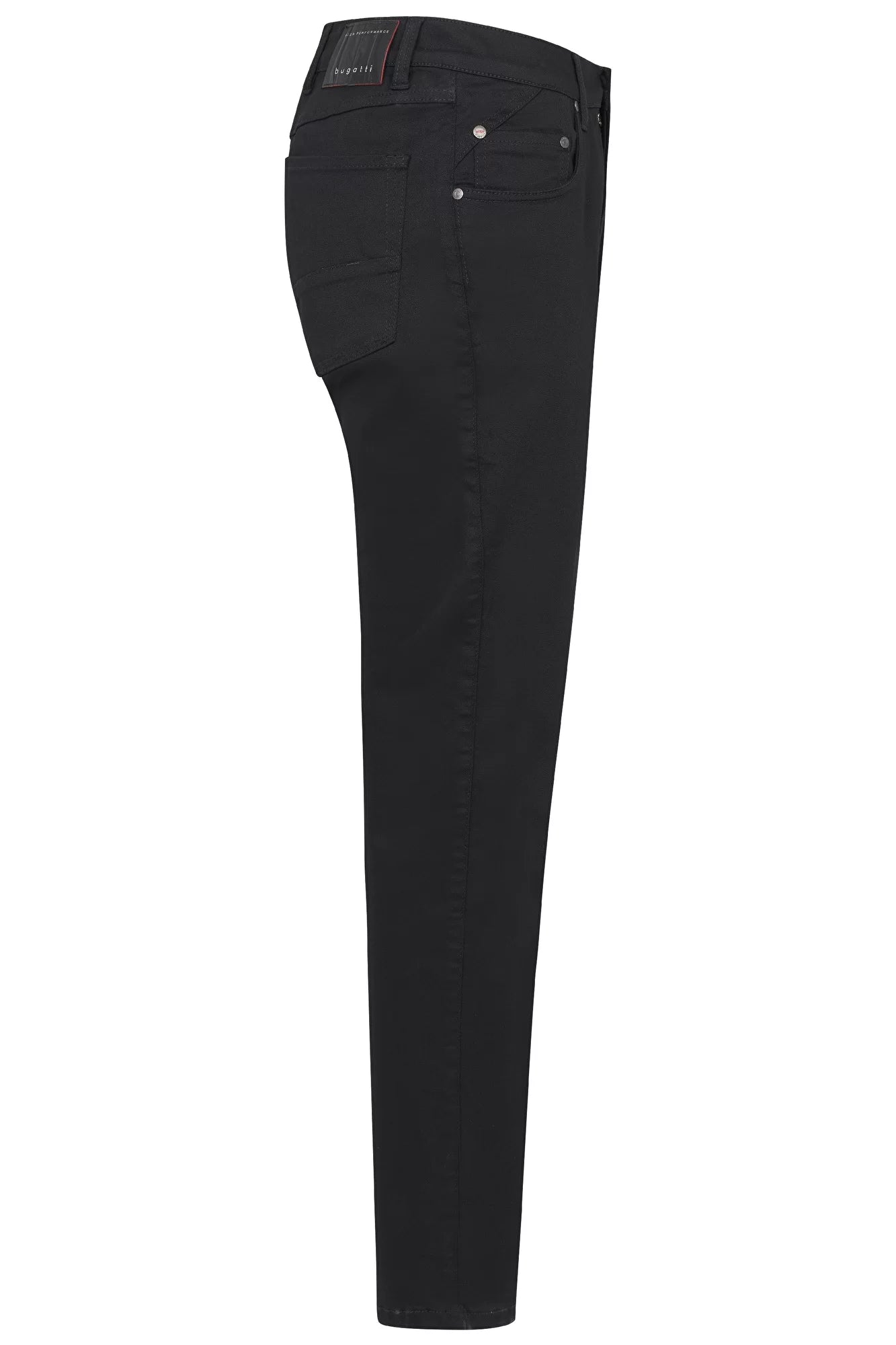 Bugatti Flexcity Stretch Black Jeans - Matt O'Brien Fashions