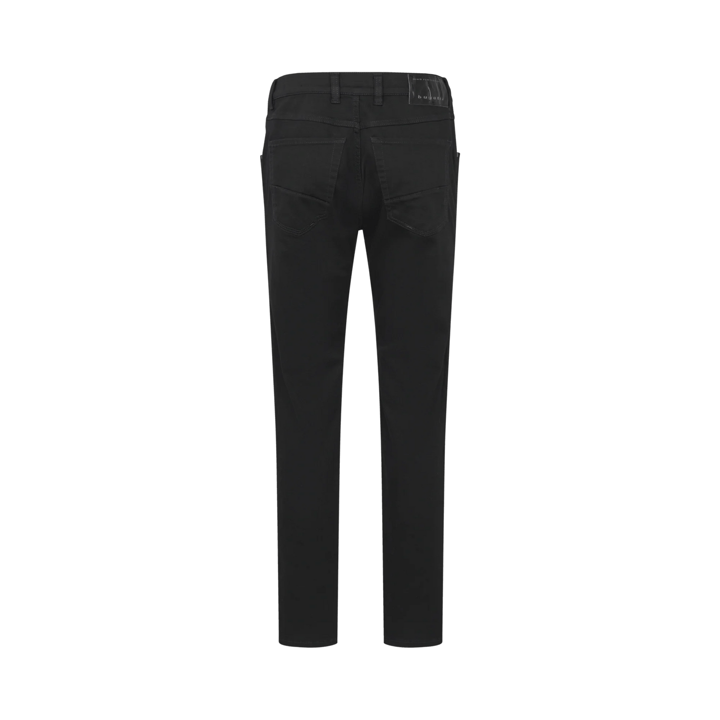 Bugatti Flexcity Stretch Black Jeans - Matt O'Brien Fashions