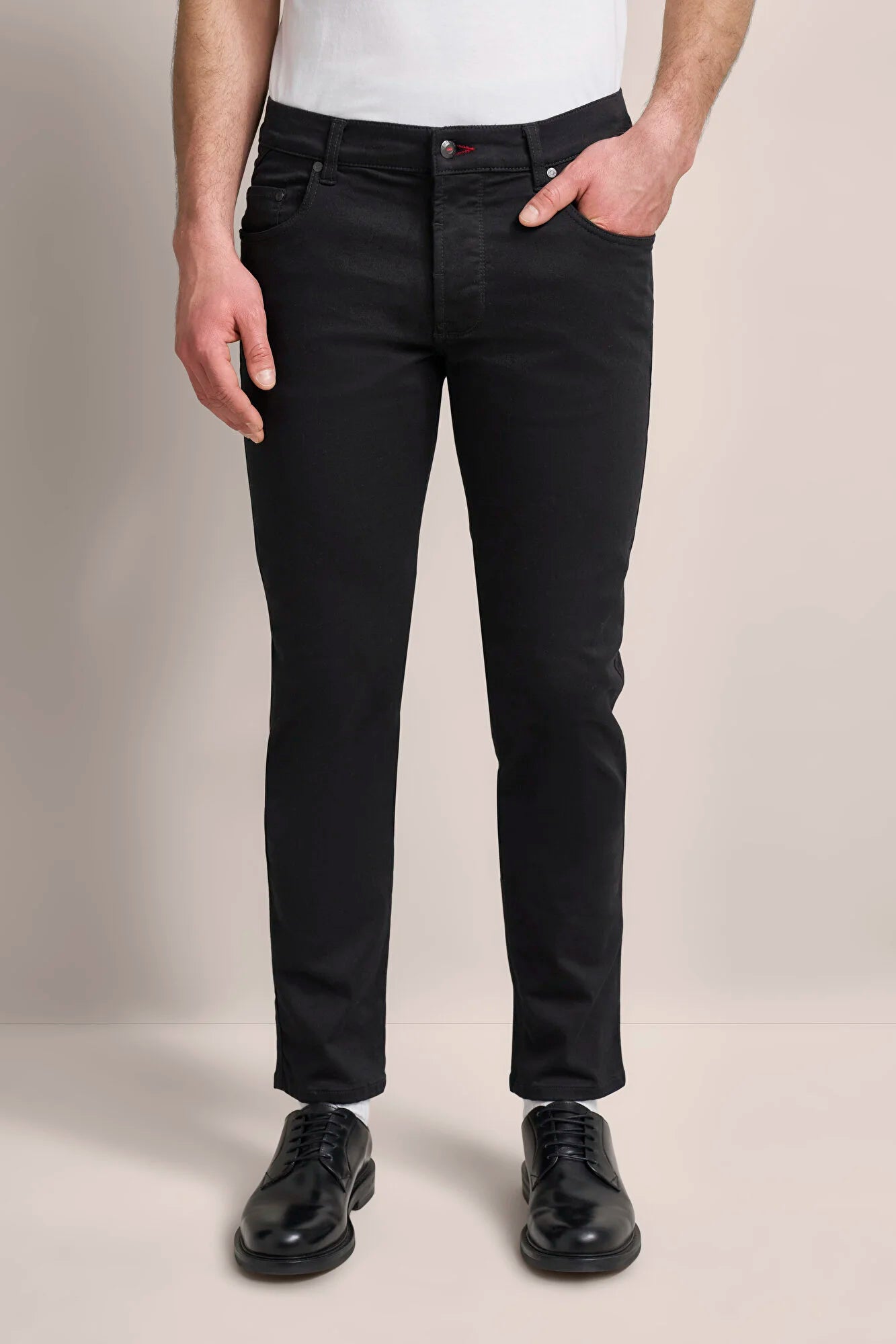 Bugatti Flexcity Stretch Black Jeans - Matt O'Brien Fashions
