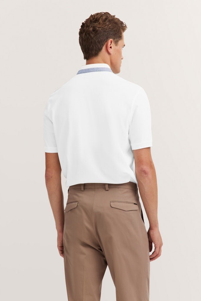 Bugatti Mandarin Collar Polo - Matt O'Brien Fashions