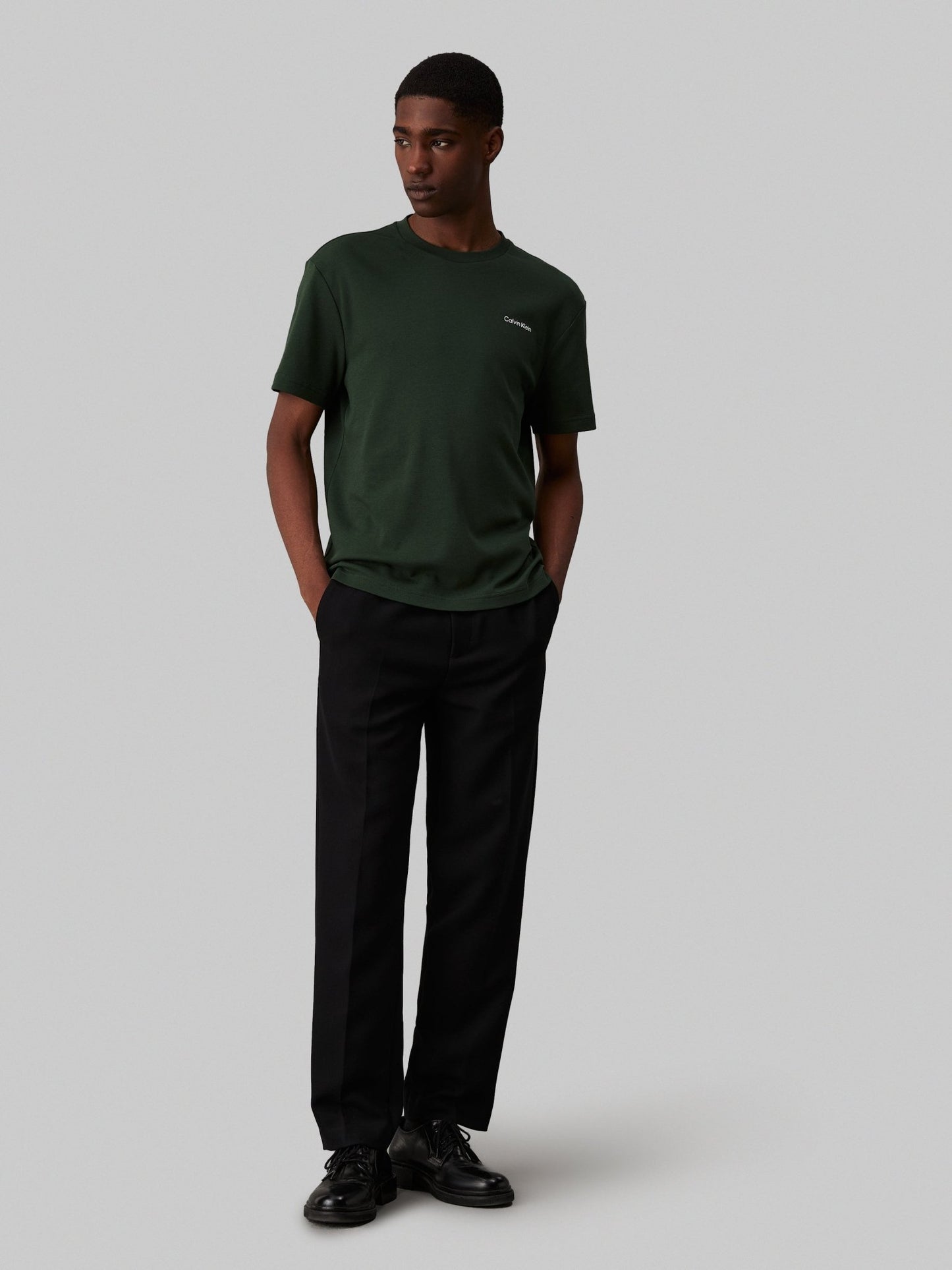 Calvin Klein Cotton Interlock T-Shirt - Matt O'Brien Fashions