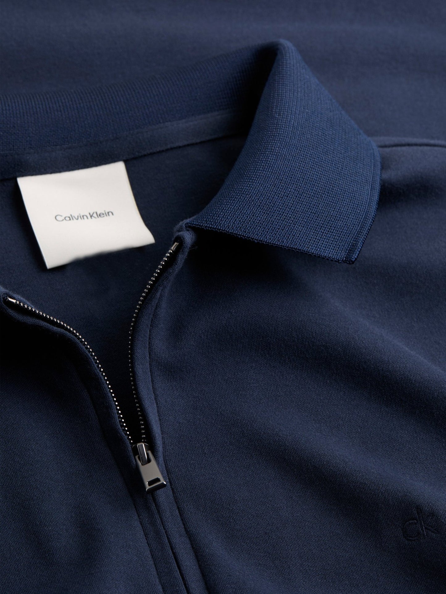 Calvin Klein Liquid Touch Zip Neck Polo - Matt O'Brien Fashions