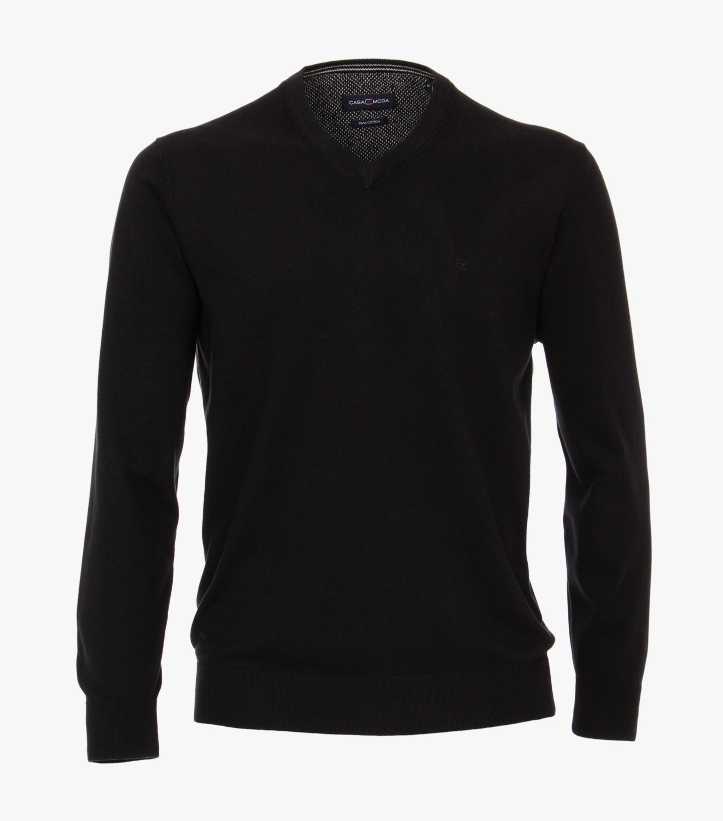Casa Moda V-Neck Cotton Jumper - Matt O'Brien Fashions