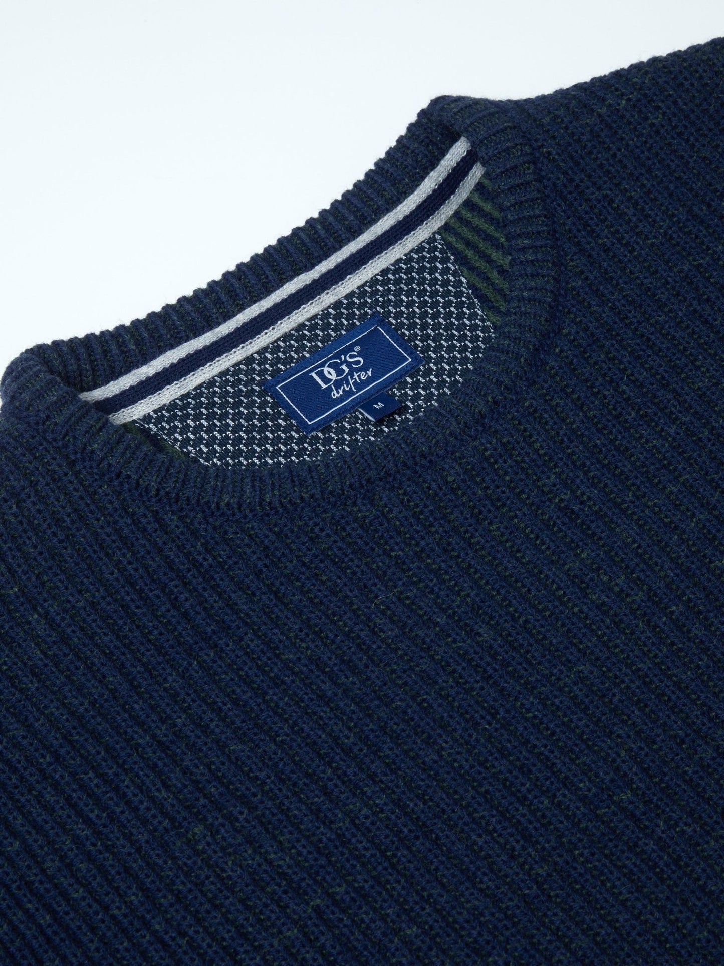 Drifter Chunky Crew Neck Jumper - Matt O'Brien Fashions