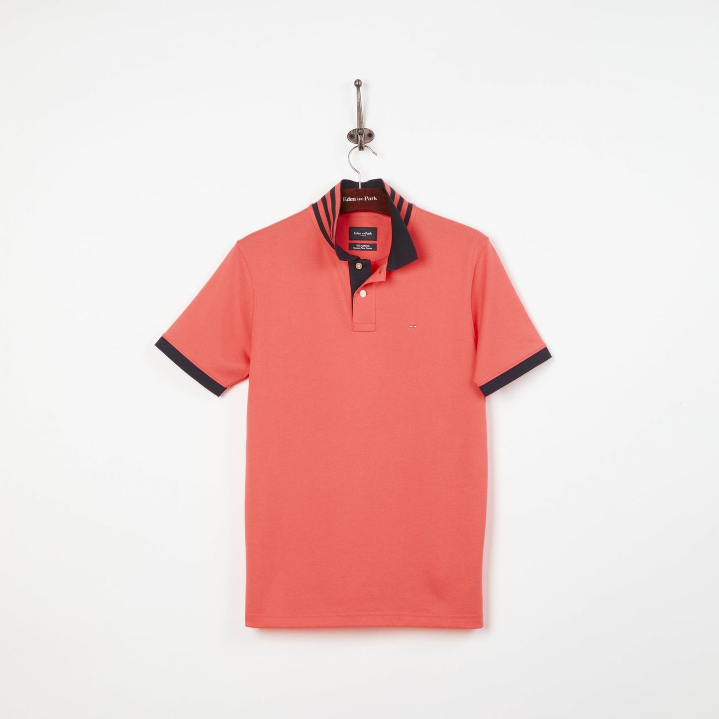 Eden Park Contrast Collar Polo - Matt O'Brien Fashions