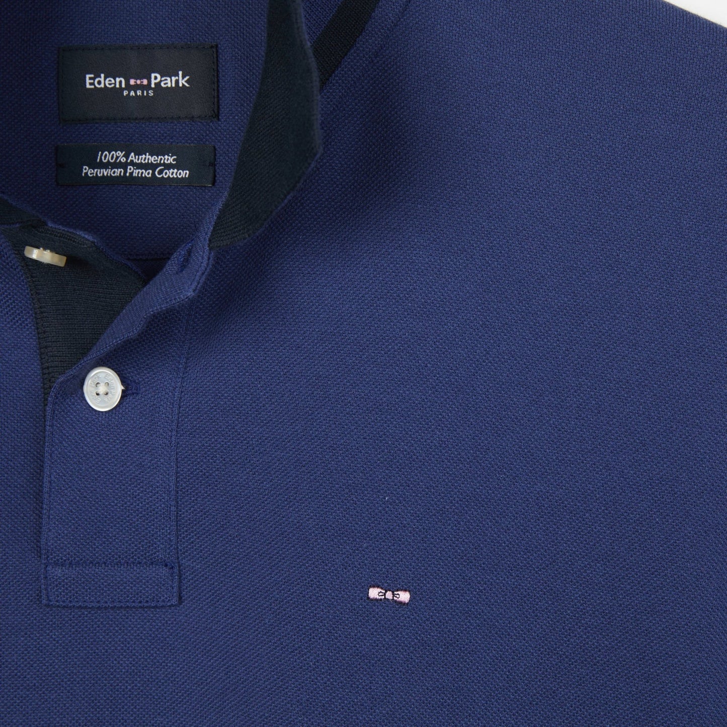 Eden Park Contrast Collar Polo - Matt O'Brien Fashions