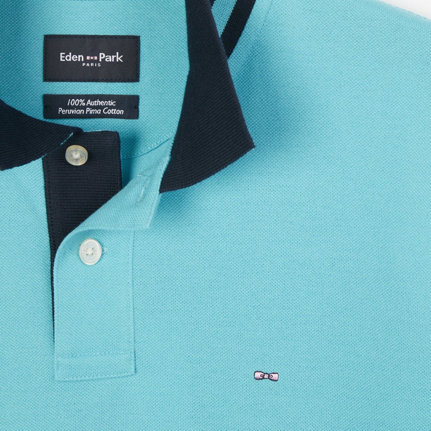 Eden Park Contrast Collar Polo - Matt O'Brien Fashions