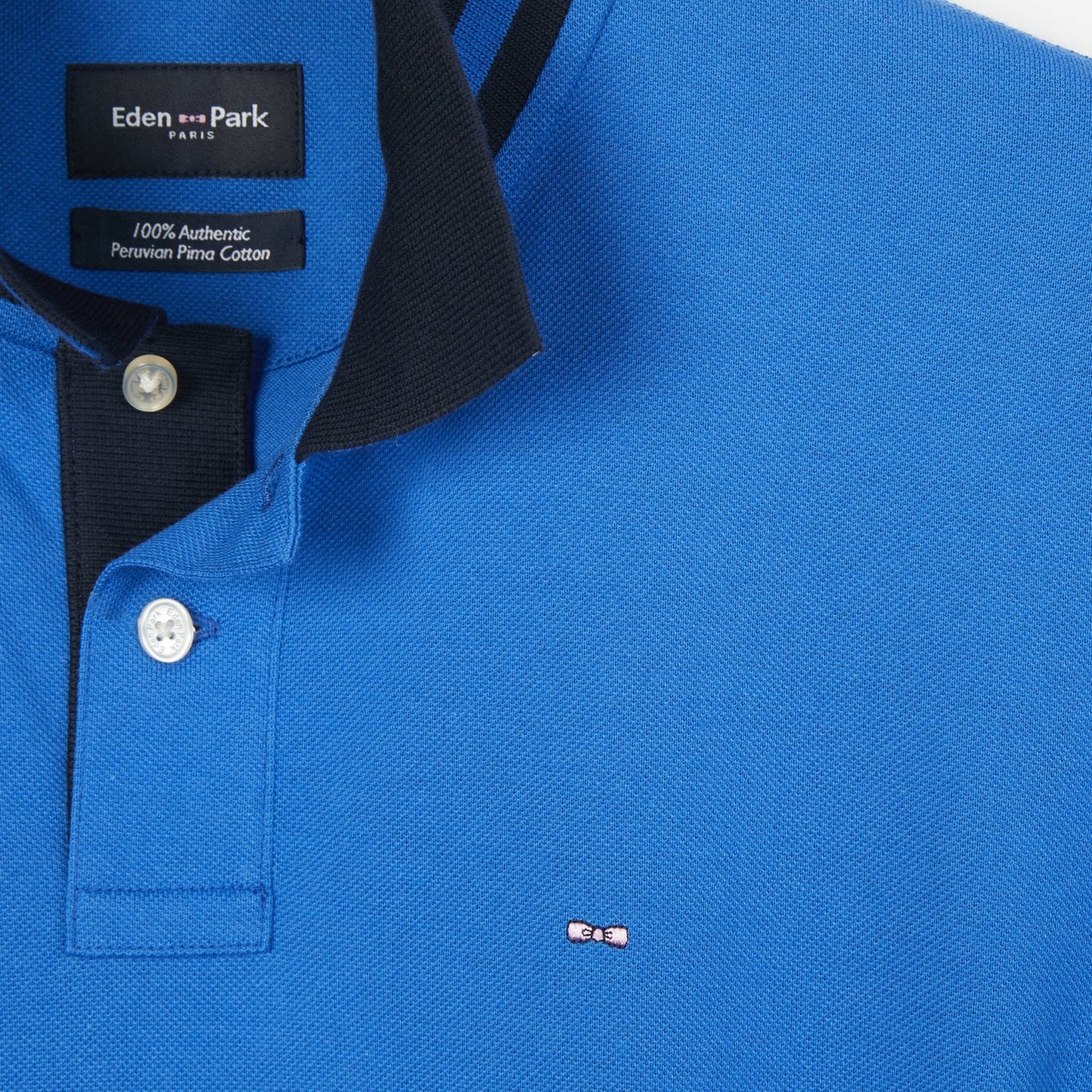 Eden Park Contrast Collar Polo - Matt O'Brien Fashions