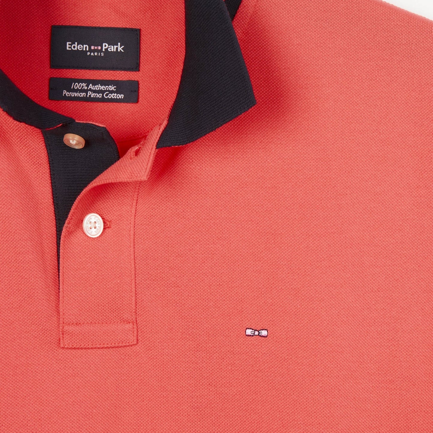 Eden Park Contrast Collar Polo - Matt O'Brien Fashions