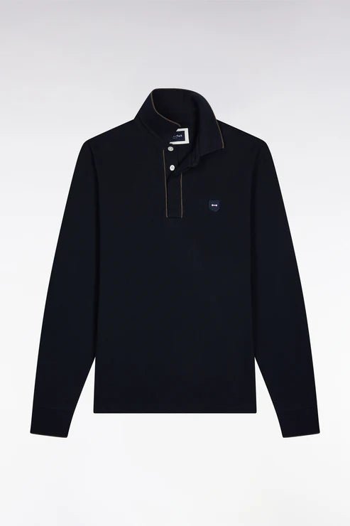 Eden Park Long Sleeve Polo - Matt O'Brien Fashions