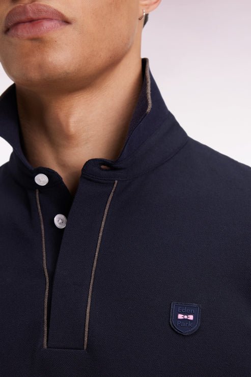 Eden Park Long Sleeve Polo - Matt O'Brien Fashions