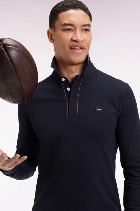 Eden Park Long Sleeve Polo - Matt O'Brien Fashions
