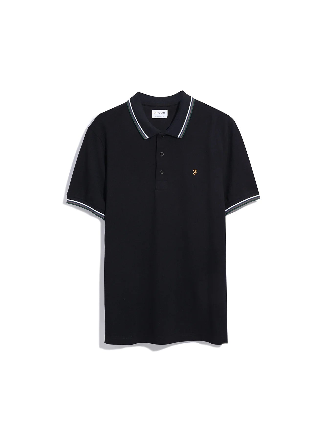 Farah Alvin Tipped Polo - Matt O'Brien Fashions