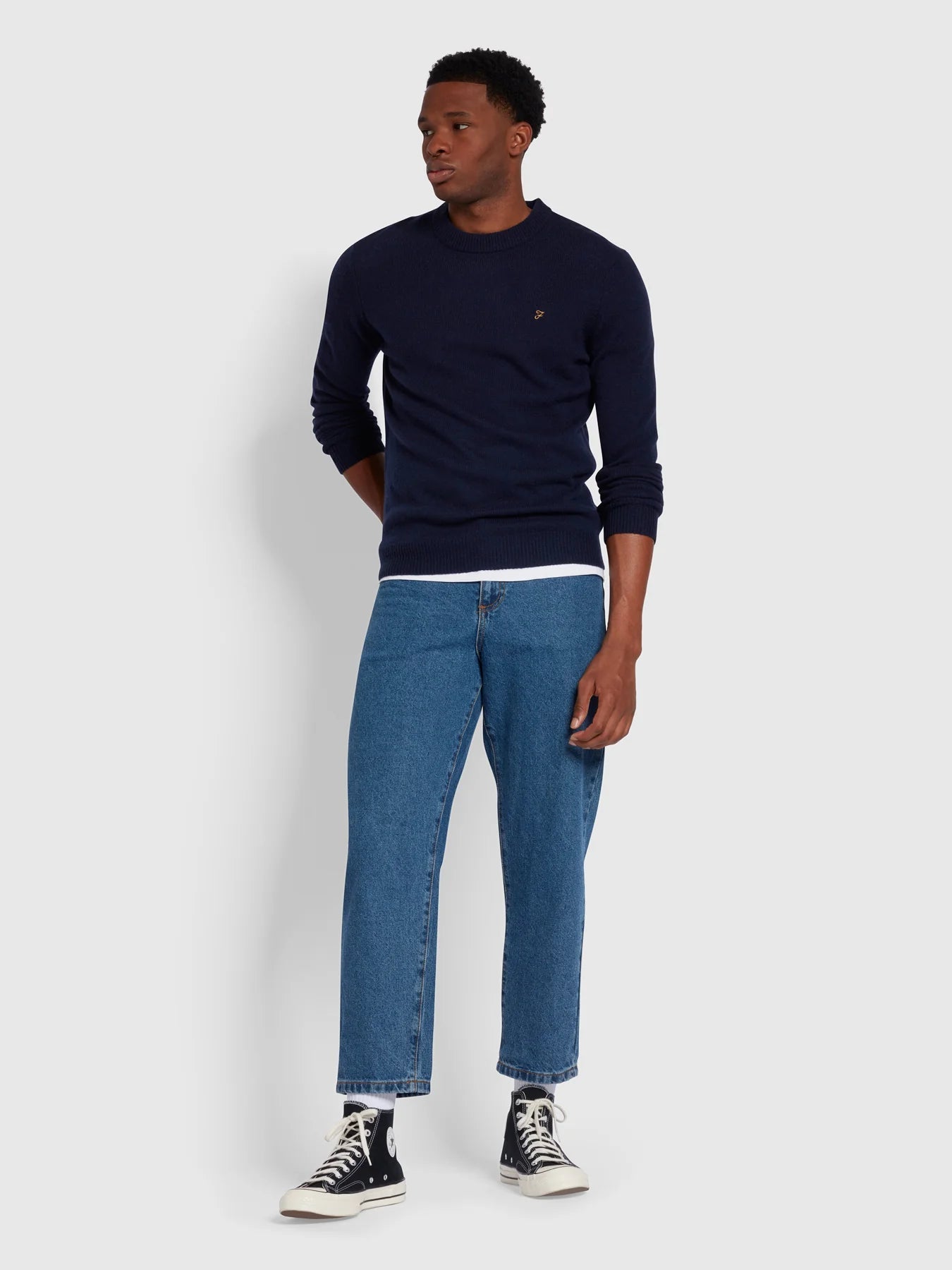 Farah Birchall Crew Sweater - Matt O'Brien Fashions