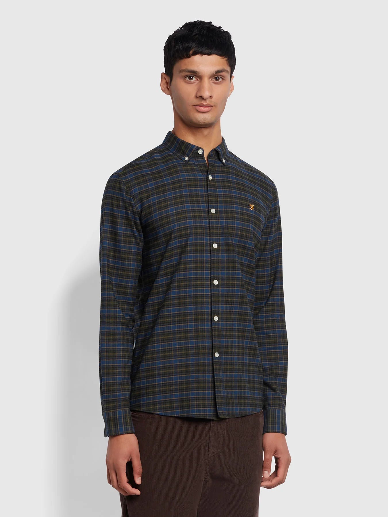 Farah Fraser Check Shirt - Matt O'Brien Fashions