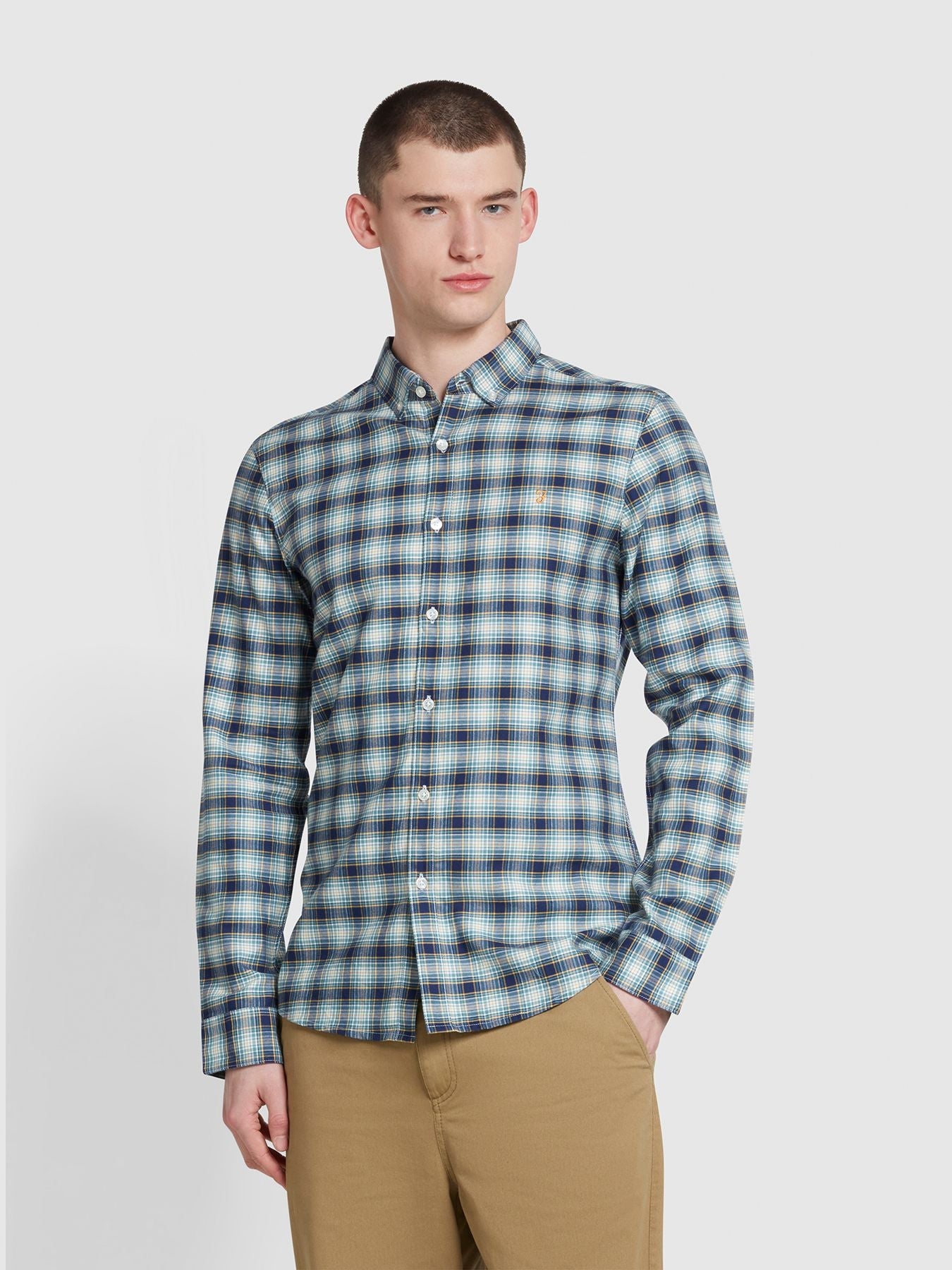 Farah Fraser Check Shirt - Matt O'Brien Fashions