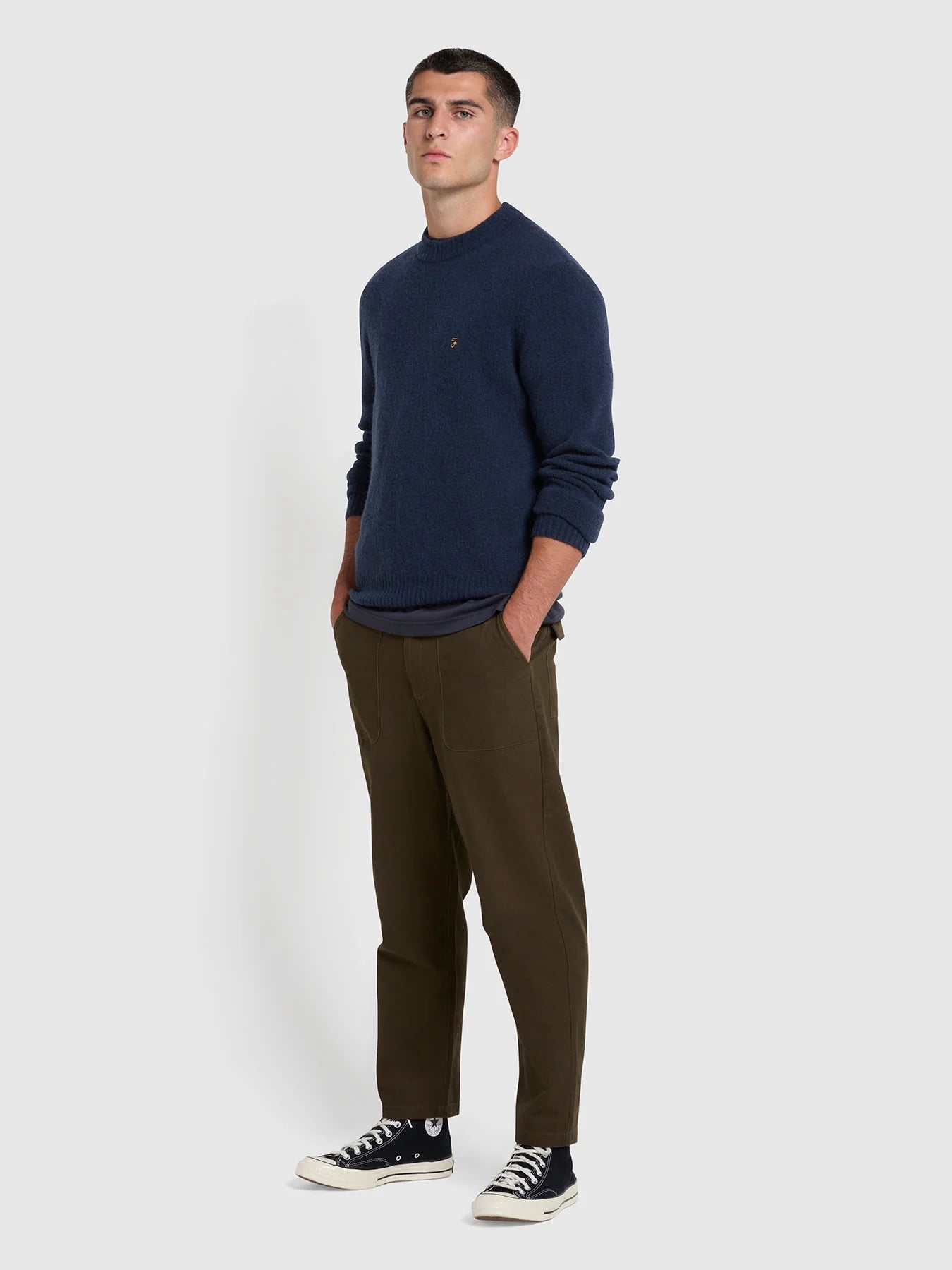 Farah Spero Crew Sweater - Matt O'Brien Fashions