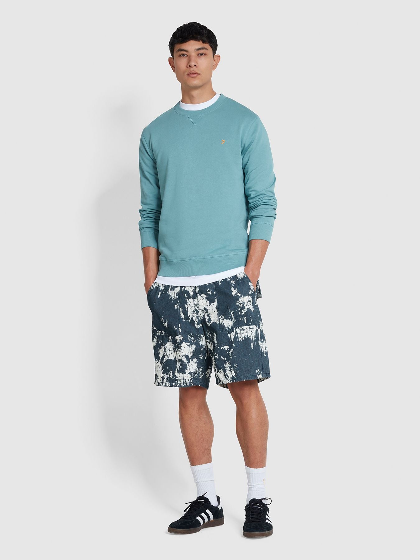 FARAH Tim New Crew Sweatshirt - Matt O'Brien Fashions