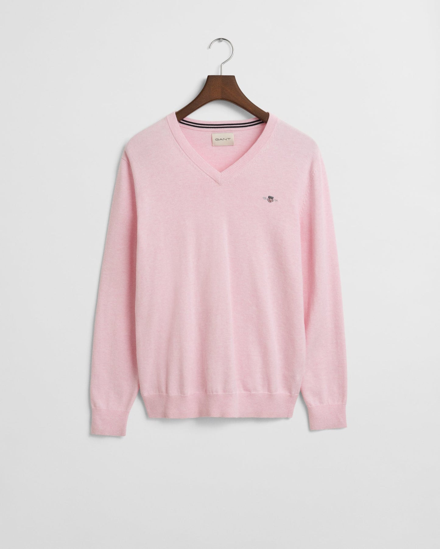 GANT Classic Cotton V - Neck Jumper - Matt O'Brien Fashions