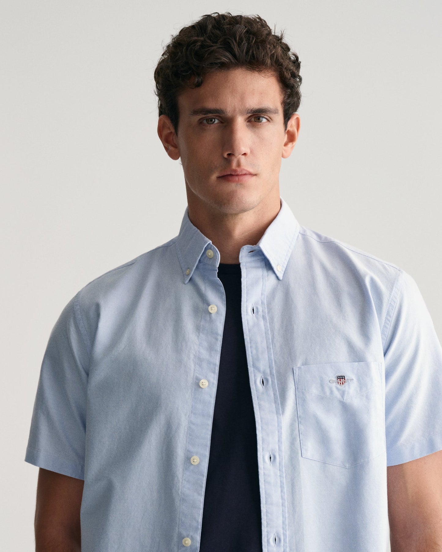 GANT Regular Classic Oxford Short Sleeve Shirt - Matt O'Brien Fashions